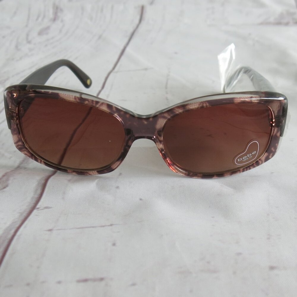 Bebe Getta Man BB7089 Topaz/ Brown Gradient Sunglasses